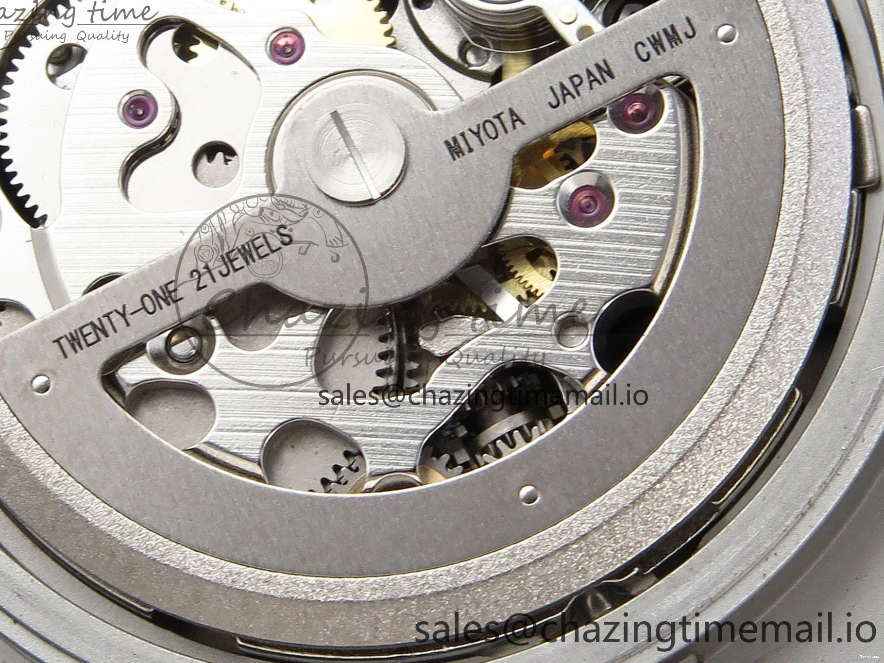 MIROTIME 0326 Durable Pilot Top Gun IW326901 M+F 1:1 Best Edition Black Dial on Black Nylon Strap MY 7003